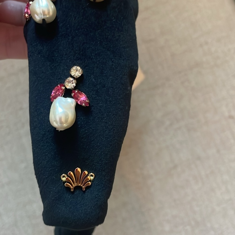 LELE SADOUGHI Acorn Pearly Knotted Headband - Picture 6 of 7